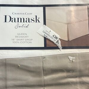 Charter Club queen, bed, ski skirt